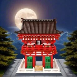 Kiyomizu-dera Niomon Gate Kyoto Japan Building Blocks -Kawaii Store kawaiies plushies plush softtoy kiyomizu dera niomon gate kyoto japan building blocks build it 212994