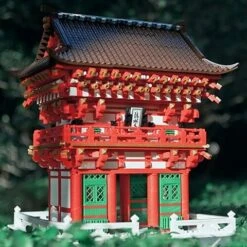 Kiyomizu-dera Niomon Gate Kyoto Japan Building Blocks -Kawaii Store kawaiies plushies plush softtoy kiyomizu dera niomon gate kyoto japan building blocks build it 310504