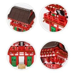 Kiyomizu-dera Niomon Gate Kyoto Japan Building Blocks -Kawaii Store kawaiies plushies plush softtoy kiyomizu dera niomon gate kyoto japan building blocks build it 455531