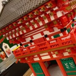 Kiyomizu-dera Niomon Gate Kyoto Japan Building Blocks -Kawaii Store kawaiies plushies plush softtoy kiyomizu dera niomon gate kyoto japan building blocks build it 662205