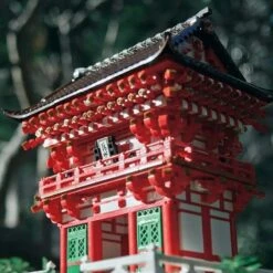 Kiyomizu-dera Niomon Gate Kyoto Japan Building Blocks -Kawaii Store kawaiies plushies plush softtoy kiyomizu dera niomon gate kyoto japan building blocks build it 675541