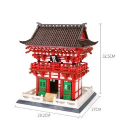 Kiyomizu-dera Niomon Gate Kyoto Japan Building Blocks -Kawaii Store kawaiies plushies plush softtoy kiyomizu dera niomon gate kyoto japan building blocks build it 795541