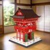 Kiyomizu-dera Niomon Gate Kyoto Japan Building Blocks -Kawaii Store kawaiies plushies plush softtoy kiyomizu dera niomon gate kyoto japan building blocks build it 861252