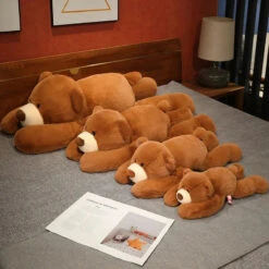 Kumo The Fluffy Brown Bear Plushie -Kawaii Store kawaiies plushies plush softtoy kumo the fluffy brown bear plushie soft toy 732935