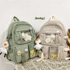 Apparel Large Functional Waterproof Kawaii Backpack 25 Apparel Large Functional Waterproof Kawaii Backpack -Kawaii Store kawaiies plushies plush softtoy large functional waterproof kawaii backpack bags 122843