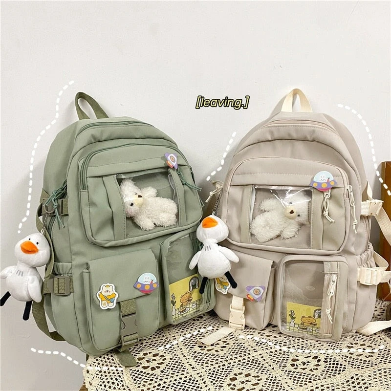 Apparel Large Functional Waterproof Kawaii Backpack 6 Apparel Large Functional Waterproof Kawaii Backpack - Image 4