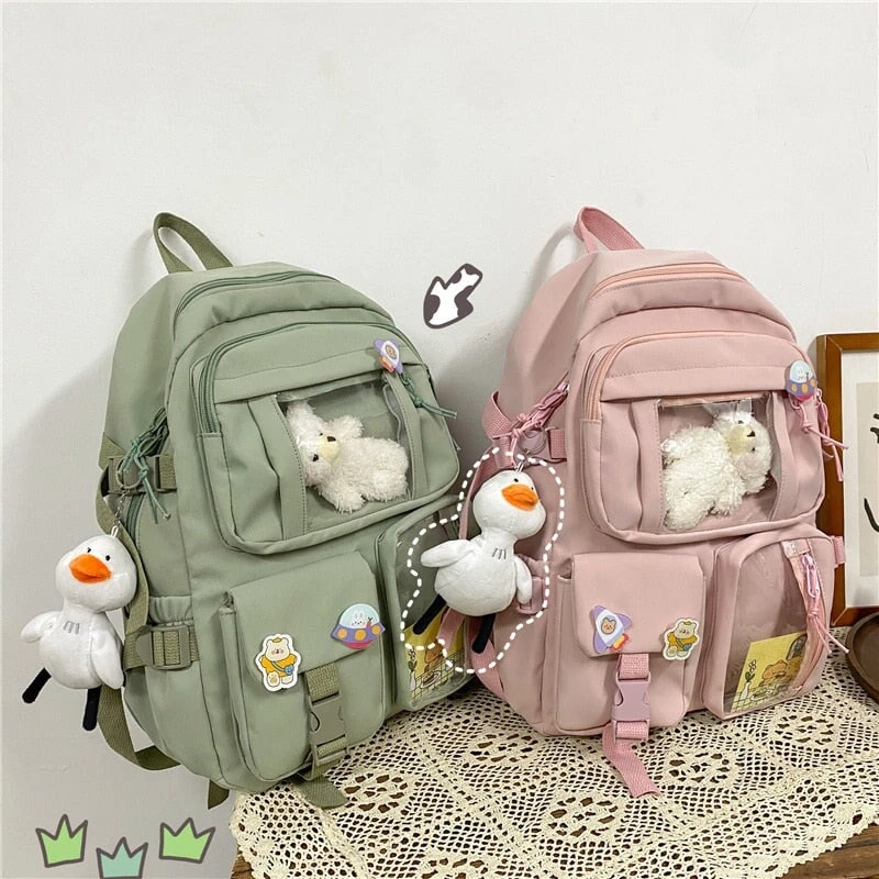 Apparel Large Functional Waterproof Kawaii Backpack 4 Apparel Large Functional Waterproof Kawaii Backpack - Image 2
