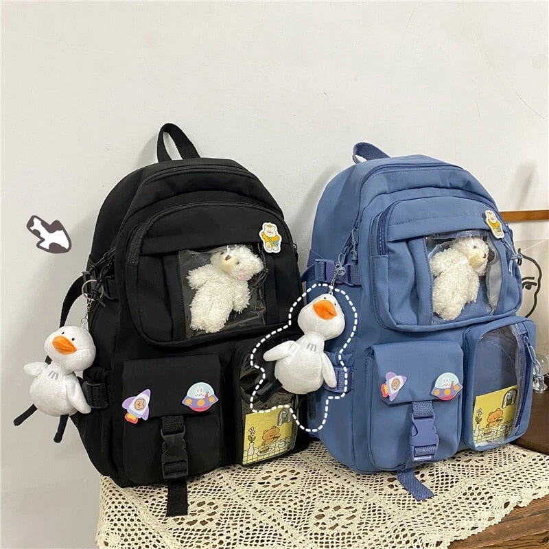 Apparel Large Functional Waterproof Kawaii Backpack 5 Apparel Large Functional Waterproof Kawaii Backpack - Image 3