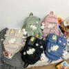 Apparel Large Functional Waterproof Kawaii Backpack -Kawaii Store kawaiies plushies plush softtoy large functional waterproof kawaii backpack bags 727679