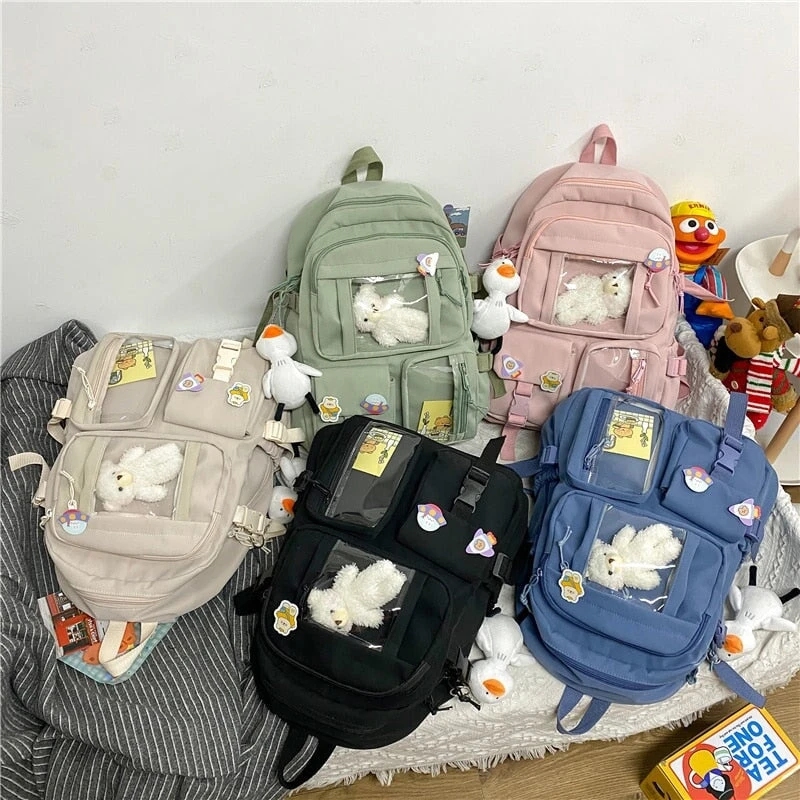 Apparel Large Functional Waterproof Kawaii Backpack 3 Apparel Large Functional Waterproof Kawaii Backpack