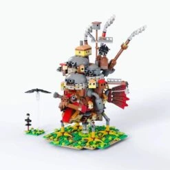 Large Howl's Moving Castle Building Set -Kawaii Store kawaiies plushies plush softtoy large howls moving castle building set build it 284041