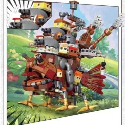 Large Howl's Moving Castle Building Set -Kawaii Store kawaiies plushies plush softtoy large howls moving castle building set build it 638704