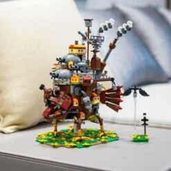 Large Howl's Moving Castle Building Set -Kawaii Store kawaiies plushies plush softtoy large howls moving castle building set build it 888594