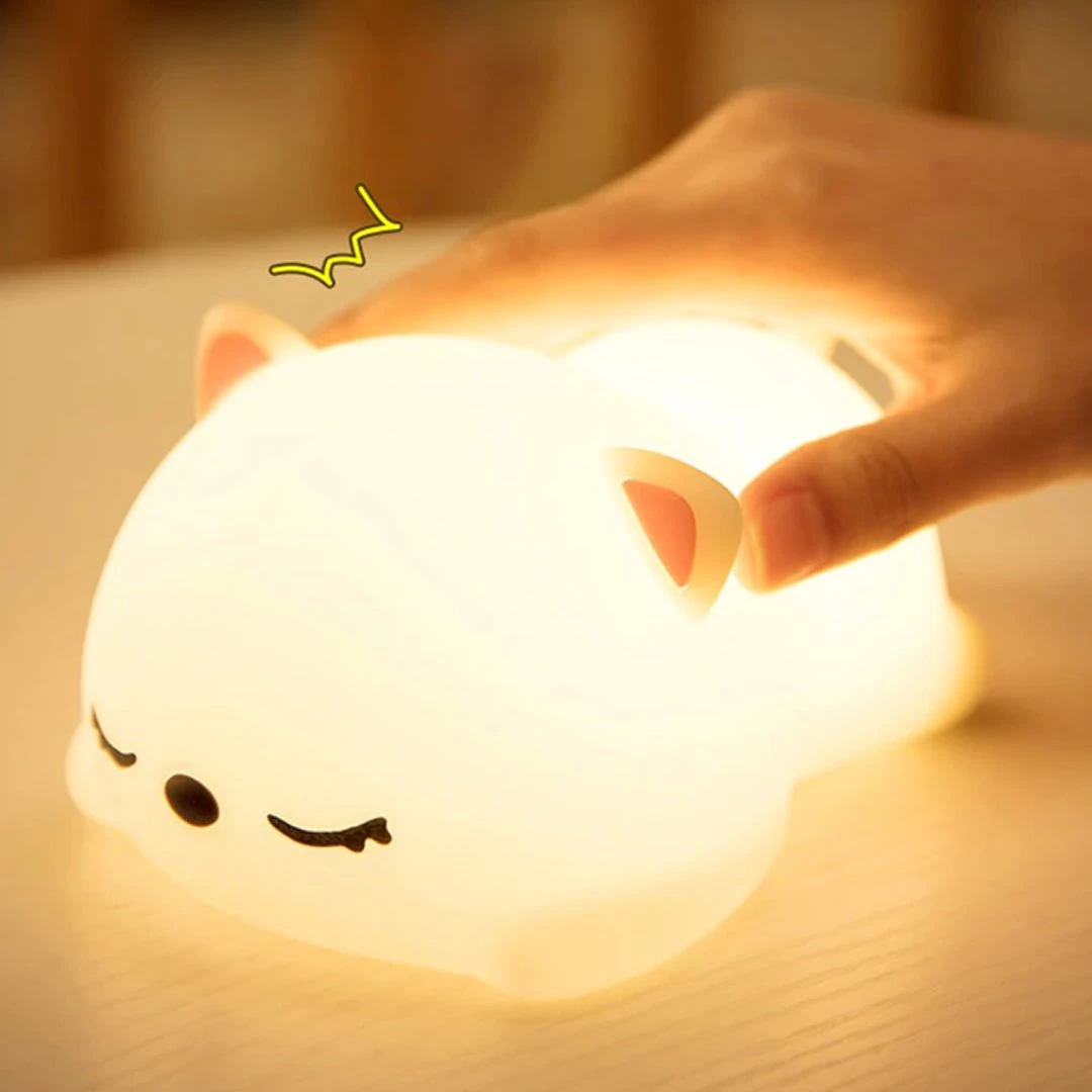 Laying Cat & Bunny LED Night Light 12 Laying Cat & Bunny LED Night Light - Image 10