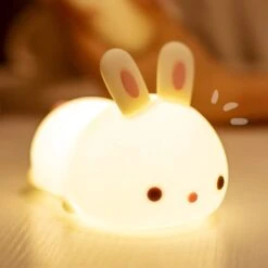 Laying Cat & Bunny LED Night Light 34 Laying Cat & Bunny LED Night Light -Kawaii Store kawaiies plushies plush softtoy laying cat bunny led night light home decor 522344