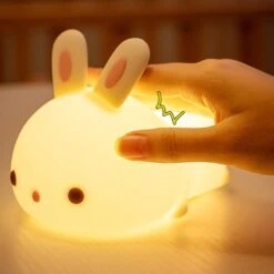Laying Cat & Bunny LED Night Light 36 Laying Cat & Bunny LED Night Light -Kawaii Store kawaiies plushies plush softtoy laying cat bunny led night light home decor 845234