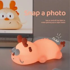 Laying Chinese Dragon LED Night Light 13 Laying Chinese Dragon LED Night Light -Kawaii Store kawaiies plushies plush softtoy laying chinese dragon led night light home decor 512316