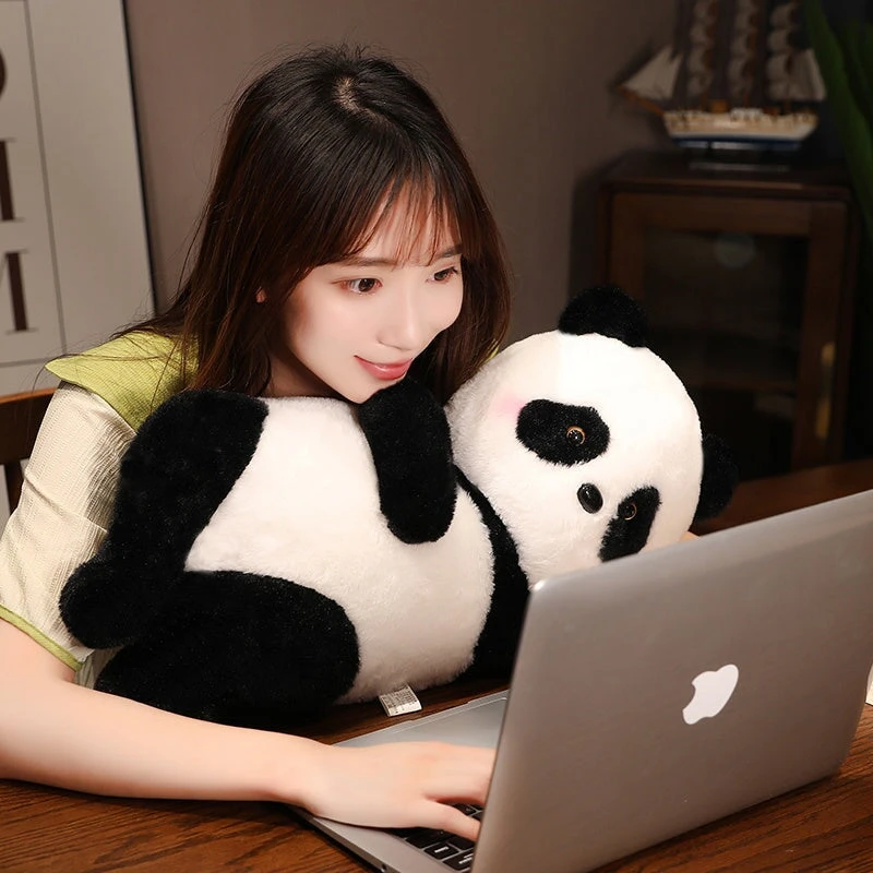 Laying Panda Plush 8 Laying Panda Plush - Image 6