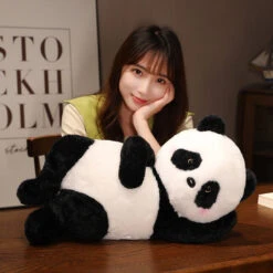 Laying Panda Plush 24 Laying Panda Plush -Kawaii Store kawaiies plushies plush softtoy laying panda plush soft toy 619456