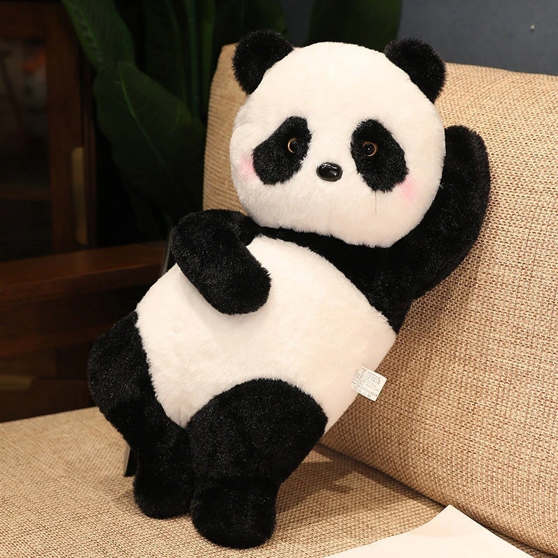 Laying Panda Plush 6 Laying Panda Plush - Image 4