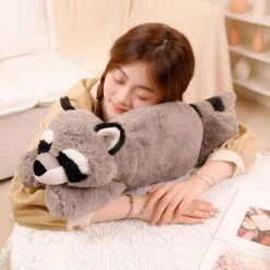 Laying Sloth And Fox Raccoon Crocodile Plushie Friends -Kawaii Store kawaiies plushies plush softtoy laying sloth and fox raccoon crocodile plushie friends soft toy 584503