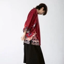 Apparel Legendary Japanese Royal Samurai Print Kimono 32 Apparel Legendary Japanese Royal Samurai Print Kimono -Kawaii Store kawaiies plushies plush softtoy legendary japanese royal samurai print kimono kimono 282759