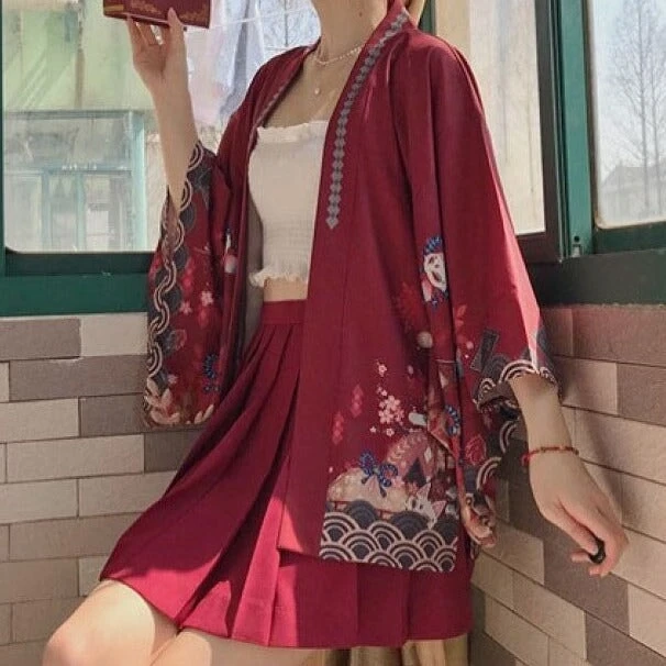 Apparel Legendary Japanese Royal Samurai Print Kimono 11 Apparel Legendary Japanese Royal Samurai Print Kimono - Image 9