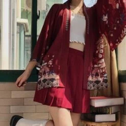 Apparel Legendary Japanese Royal Samurai Print Kimono 33 Apparel Legendary Japanese Royal Samurai Print Kimono -Kawaii Store kawaiies plushies plush softtoy legendary japanese royal samurai print kimono kimono 574240