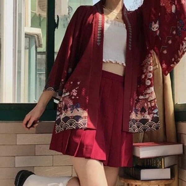 Apparel Legendary Japanese Royal Samurai Print Kimono 14 Apparel Legendary Japanese Royal Samurai Print Kimono - Image 12