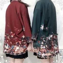 Apparel Legendary Japanese Royal Samurai Print Kimono 38 Apparel Legendary Japanese Royal Samurai Print Kimono -Kawaii Store kawaiies plushies plush softtoy legendary japanese royal samurai print kimono kimono 774073