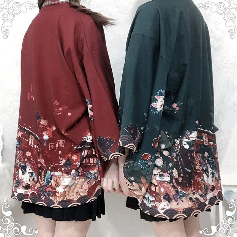 Apparel Legendary Japanese Royal Samurai Print Kimono 19 Apparel Legendary Japanese Royal Samurai Print Kimono - Image 17