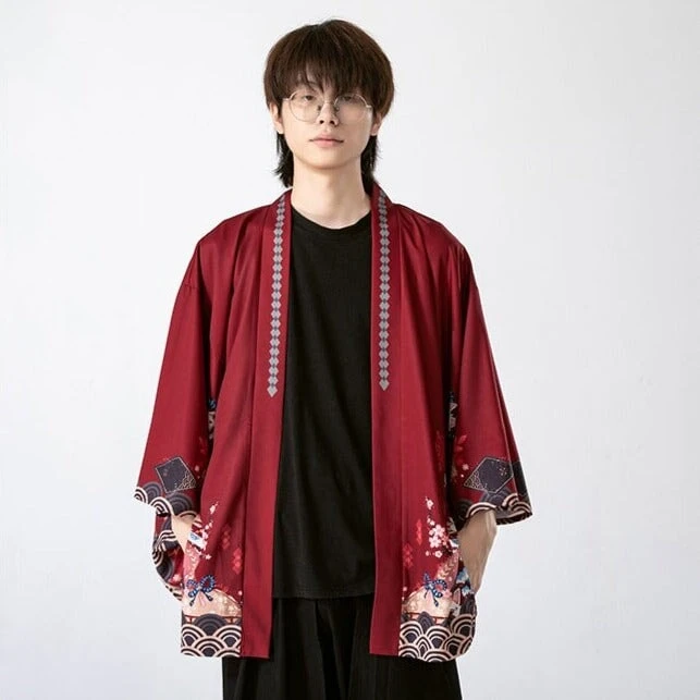 Apparel Legendary Japanese Royal Samurai Print Kimono 16 Apparel Legendary Japanese Royal Samurai Print Kimono - Image 14