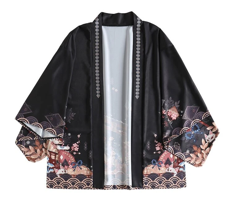 Apparel Legendary Japanese Royal Samurai Print Kimono 7 Apparel Legendary Japanese Royal Samurai Print Kimono - Image 5
