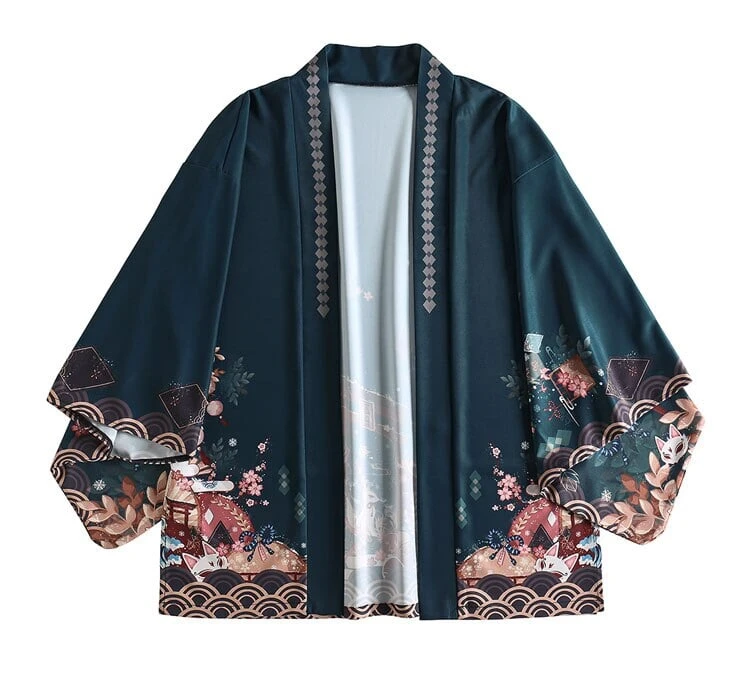 Apparel Legendary Japanese Royal Samurai Print Kimono 9 Apparel Legendary Japanese Royal Samurai Print Kimono - Image 7