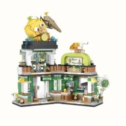 Lemon Tea & Noodle Shop Micro Building Sets -Kawaii Store kawaiies plushies plush softtoy lemon tea noodle shop micro building sets new build it 848735