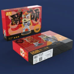 Lion & Dragon Dance Astronaut Nano Building Blocks -Kawaii Store kawaiies plushies plush softtoy lion dragon dance astronaut nano building blocks new build it 597550