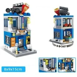 Little London City Mall Building Blocks -Kawaii Store kawaiies plushies plush softtoy little london city mall building blocks build it cinema 253 pcs 628720