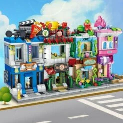 Little London City Mall Building Blocks -Kawaii Store kawaiies plushies plush softtoy little london city mall building blocks build it set of 4b 873737