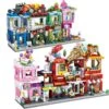 Little London City Mall Building Blocks -Kawaii Store kawaiies plushies plush softtoy little london city mall building blocks build it set of 8 208480