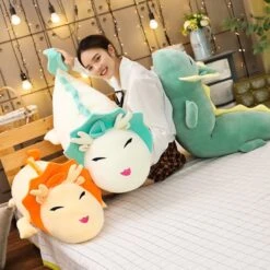 Little Long Dragon Plushie -Kawaii Store kawaiies plushies plush softtoy little long dragon new soft toy 916781