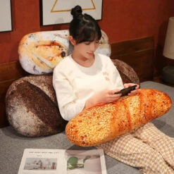 Long Baguette Bread Plushies 2024 Collection -Kawaii Store kawaiies plushies plush softtoy long baguette bread plushies 2024 collection soft toy 181498