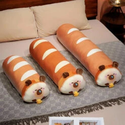 Long Bready Capybara Plushies -Kawaii Store kawaiies plushies plush softtoy long bready capybara plushies soft toy 305923