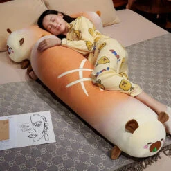 Long Bready Capybara Plushies -Kawaii Store kawaiies plushies plush softtoy long bready capybara plushies soft toy 310880