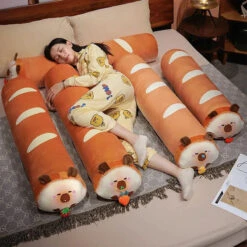 Long Bready Capybara Plushies -Kawaii Store kawaiies plushies plush softtoy long bready capybara plushies soft toy 517868