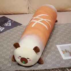 Long Bready Capybara Plushies -Kawaii Store kawaiies plushies plush softtoy long bready capybara plushies soft toy leaf 60cm 241006