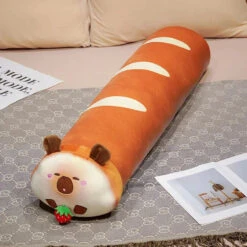Long Bready Capybara Plushies -Kawaii Store kawaiies plushies plush softtoy long bready capybara plushies soft toy strawberry 60cm 140702