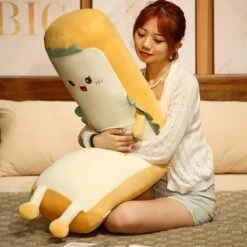Long Burrito Wrap Bread Plushie -Kawaii Store kawaiies plushies plush softtoy long burrito wrap bread plushie new soft toy 478192