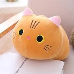 Napping Neko Plushies -Kawaii Store kawaiies plushies plush softtoy long cozy adorable kitty kat new soft toy 14in 35cm cheesecake orange 111951