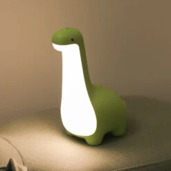 Long Dinosaur LED Night Light -Kawaii Store kawaiies plushies plush softtoy long dinosaur led night light home decor 342120