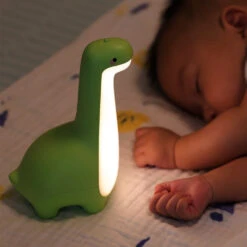 Long Dinosaur LED Night Light -Kawaii Store kawaiies plushies plush softtoy long dinosaur led night light home decor 805213